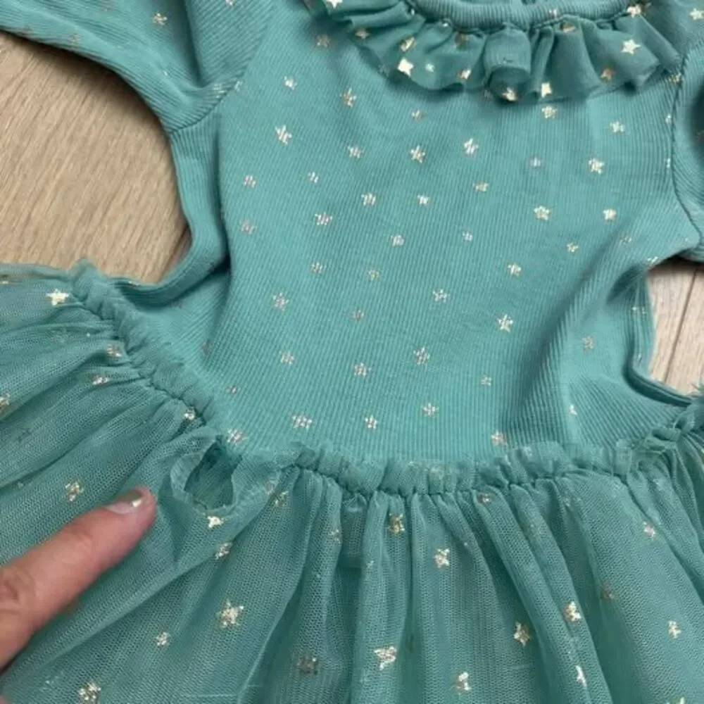 Mini Boden 2-3Y Tulle Star Dress (needs mending)